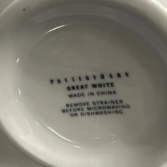 Pottery Barn White Teapot - Picture 12 of 13